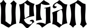 ambigram-vegan