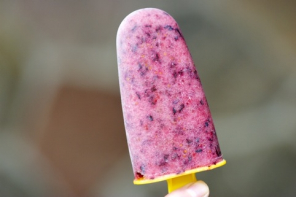 Berry Ice Pops