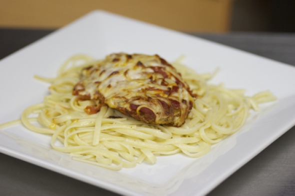 Easy Vegan Chick’n Mozzarella