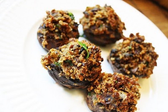 Stuffed Portobello Appetizers — So Good, So Vegan!
