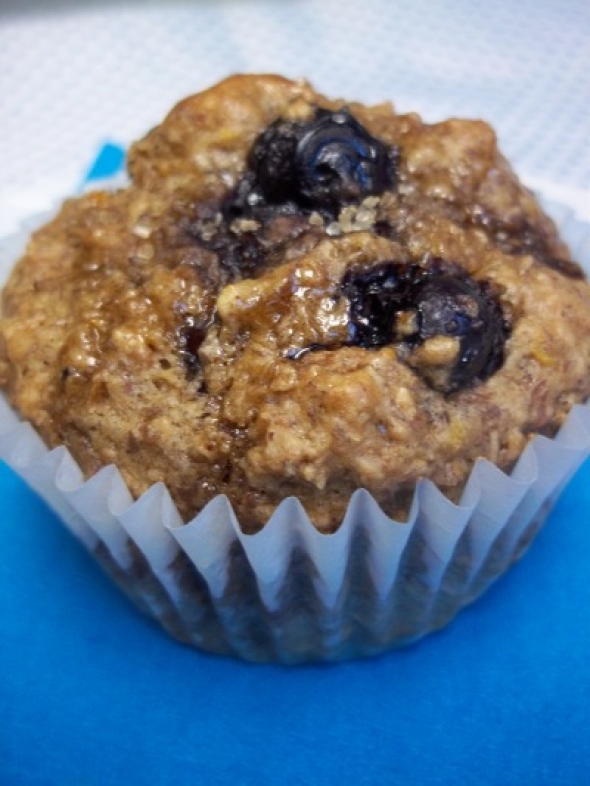 Vegan Good Morning Flax Muffins