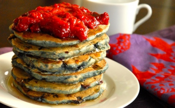 Berry Delicious Vegan Delights Pancakes