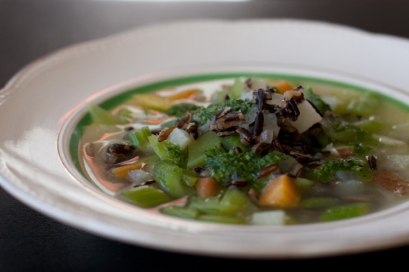 Vegan Winter Perfection – Chunky Celery Soup!