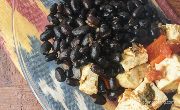 Spicy Citrus Black Beans