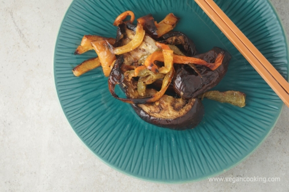 Sesame Miso Eggplant