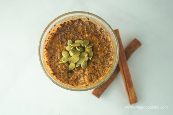 Maple Pumpkin Chia Seed Pudding