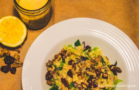 Pumpkin Tahini Salad Dressing