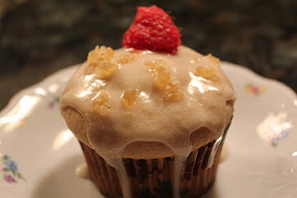 Miss Lexy’s Lucious Lemon Ginger Cupcakes