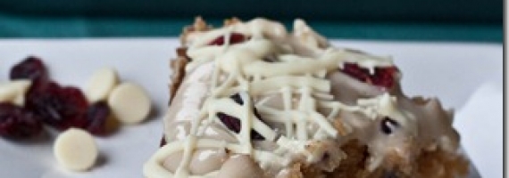 Decadent (But Still Vegan!) White Chocolate Cranberry-Kissed Cake Decadent (But Still Vegan!) White Chocolate Cranberry-Kissed Cake