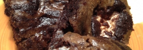 Gooey Vegan Goodness – Peanut Butter Marshmallow Brownies Gooey Vegan Goodness – Peanut Butter Marshmallow Brownies