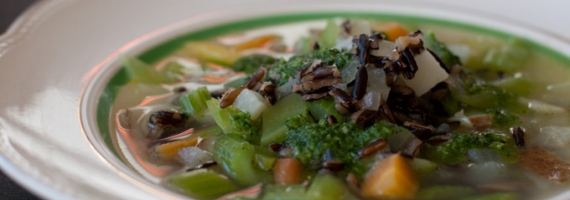 Vegan Winter Perfection – Chunky Celery Soup!