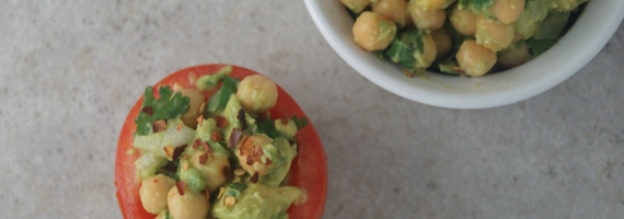 Chickpea Avocado Salad