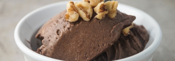 Dark Chocolate Peanut Butter Banana Vegan Ice Cream Dark Chocolate Peanut Butter Banana Vegan Ice Cream