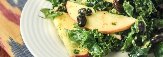 Jalapeno Kale Waldorf Salad Jalapeno Kale Waldorf Salad