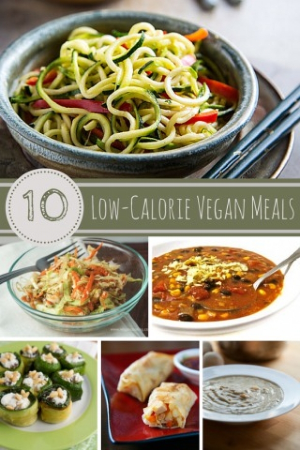 Ten Delicious Low Calorie Vegan Meals